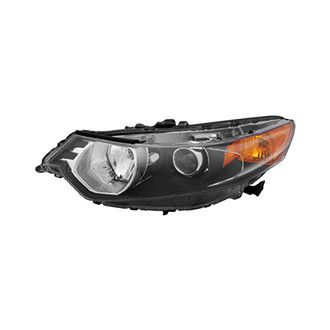 Pacific Best® - Driver Side Replacement Headlight Lens and Housing (Standard Line)