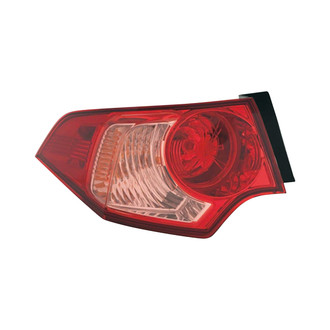Pacific Best® - Driver Side Outer Replacement Tail Light (CAPA Certified)
