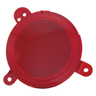 Pacific Best® - Rear Driver Side Bumper Reflector (CAPA Certified)