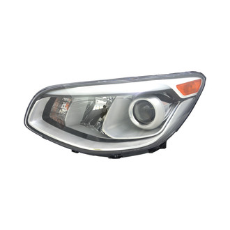 Pacific Best® - Driver Side Replacement Headlight (CAPA Certified)
