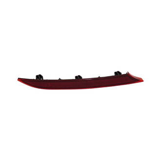 Pacific Best® - Rear Driver Side Bumper Reflector (CAPA Certified)