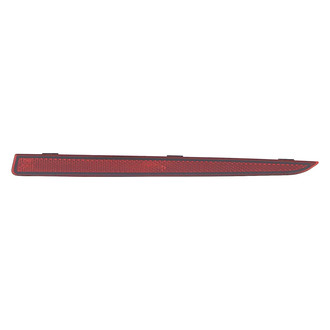 Pacific Best® - Rear Passenger Side Bumper Reflector (CAPA Certified)