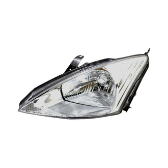 Pacific Best® - Driver Side Replacement Headlight (CAPA Certified)
