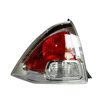 Pacific Best® - Driver Side Replacement Tail Light Lens and Housing (Standard Line)