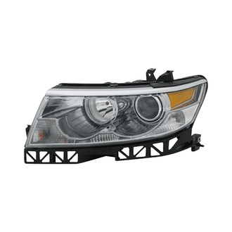 Pacific Best® - Driver Side Replacement Headlight (CAPA Certified)
