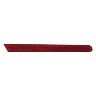 Pacific Best® - Rear Passenger Side Bumper Reflector (CAPA Certified)