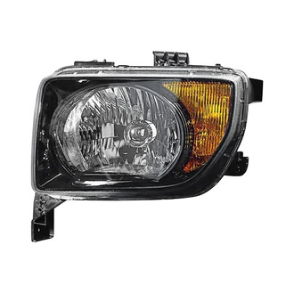 Pacific Best® - Driver Side Replacement Headlight Lens and Housing (CAPA Certified)