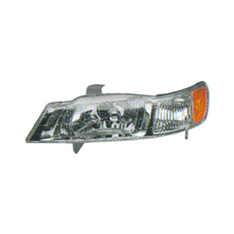 Pacific Best® - Driver Side Replacement Headlight Lens and Housing (CAPA Certified)