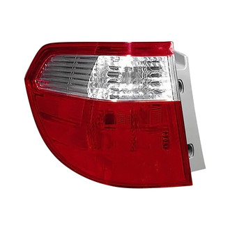 Pacific Best® - Driver Side Outer Replacement Tail Light Lens and Housing (Standard Line)