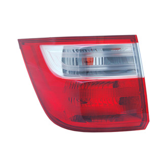 Pacific Best® - Driver Side Outer Replacement Tail Light (Standard Line)
