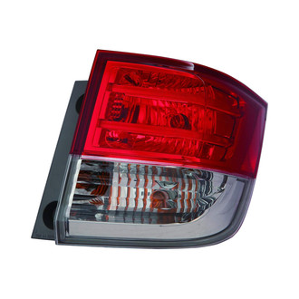 Pacific Best® - Passenger Side Outer Replacement Tail Light (Standard Line)