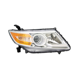 Pacific Best® - Driver Side Replacement Headlight (CAPA Certified)