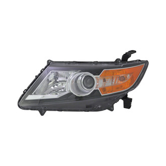 Pacific Best® - Driver Side Replacement Headlight (CAPA Certified)