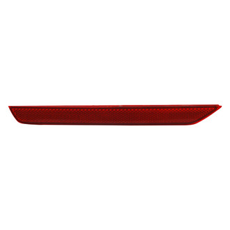 Pacific Best® - Rear Driver Side Bumper Reflector (CAPA Certified)