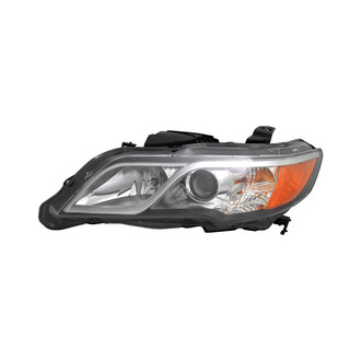 Pacific Best® - Driver Side Replacement Headlight Lens and Housing (NSF Certified)