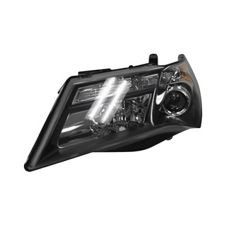 Pacific Best® - Driver Side Replacement Headlight Lens and Housing (Standard Line)