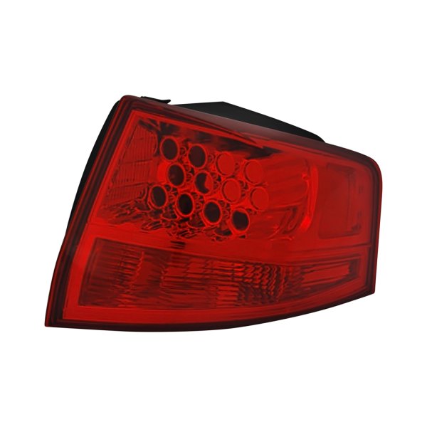 Pacific Best® - Passenger Side Outer Replacement Tail Light Lens and Housing, Acura MDX