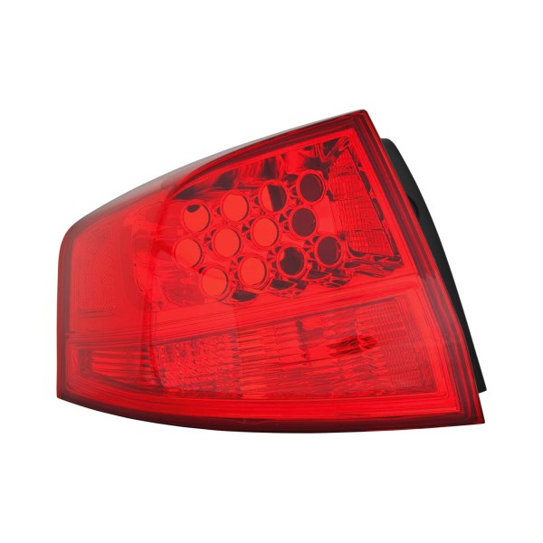 Pacific Best® - Driver Side Outer Replacement Tail Light Lens and Housing, Acura MDX