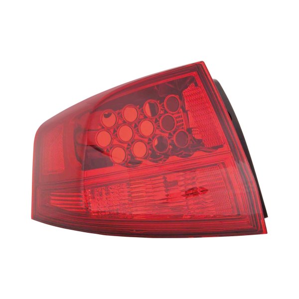 Pacific Best® - Driver Side Outer Replacement Tail Light Lens and Housing, Acura MDX