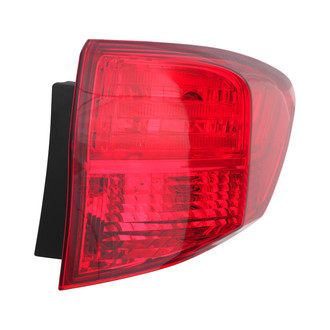 Pacific Best® - Passenger Side Outer Replacement Tail Light (CAPA Certified)