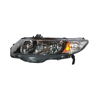Pacific Best® - Driver Side Replacement Headlight Lens and Housing (NSF Certified)