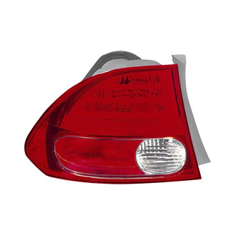 Pacific Best® - Driver Side Outer Replacement Tail Light (Standard Line)