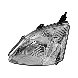 Pacific Best® - Driver Side Replacement Headlight Lens and Housing (Standard Line)