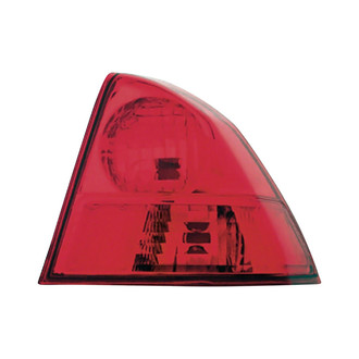 Pacific Best® - Passenger Side Outer Replacement Tail Light (CAPA Certified)