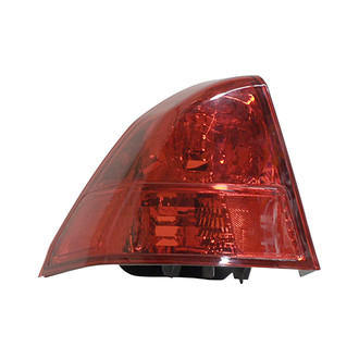 Pacific Best® - Driver Side Outer Replacement Tail Light (CAPA Certified)