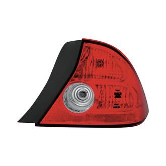 Pacific Best® - Passenger Side Outer Replacement Tail Light Lens and Housing (Standard Line)