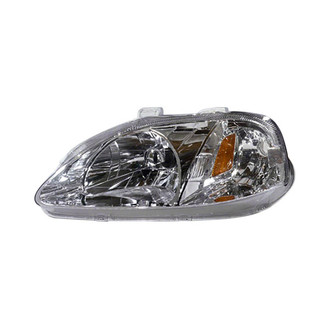 Pacific Best® - Driver Side Replacement Headlight (Standard Line)