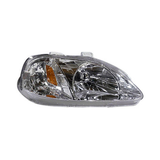 Pacific Best® - Passenger Side Replacement Headlight (CAPA Certified)