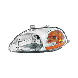 Pacific Best® - Driver Side Replacement Headlight (Standard Line)