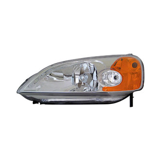Pacific Best® - Driver Side Replacement Headlight Lens and Housing (CAPA Certified)