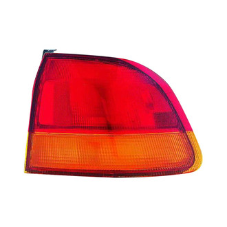 Pacific Best® - Passenger Side Outer Replacement Tail Light Lens and Housing (Standard Line)