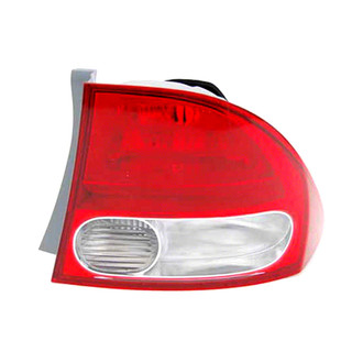 Pacific Best® - Passenger Side Outer Replacement Tail Light (Standard Line)