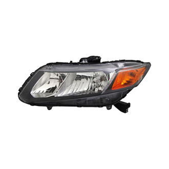Pacific Best® - Driver Side Replacement Headlight (CAPA Certified)
