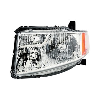 Pacific Best® - Driver Side Replacement Headlight Lens and Housing (Standard Line)