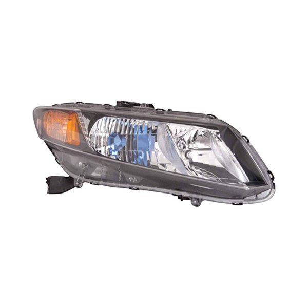 Pacific Best® - Passenger Side Replacement Headlight, Honda Civic