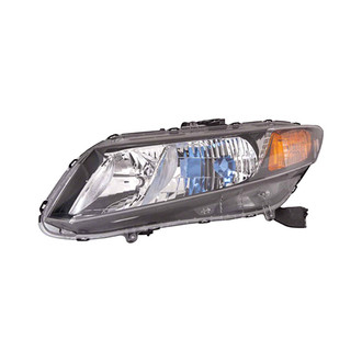Pacific Best® - Driver Side Replacement Headlight (CAPA Certified)