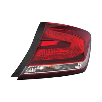 Pacific Best® - Passenger Side Outer Replacement Tail Light (CAPA Certified)