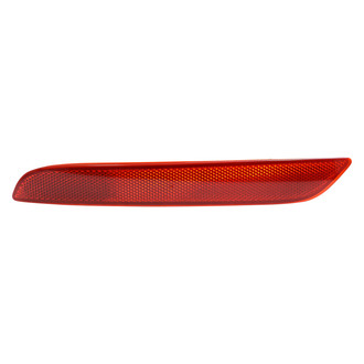 Pacific Best® - Rear Driver Side Bumper Reflector (CAPA Certified)
