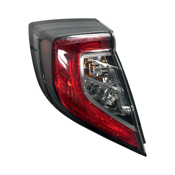 Pacific Best® - Passenger Side Outer Replacement Tail Light, Honda Civic