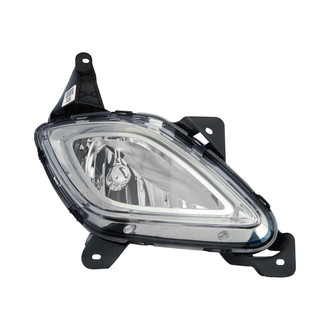 Pacific Best® - Passenger Side Replacement Fog Light (CAPA Certified)