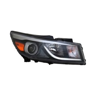Pacific Best® - Passenger Side Replacement Headlight (CAPA Certified)