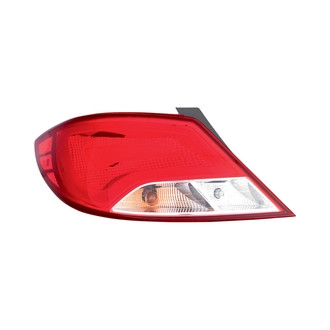 Pacific Best® - Driver Side Outer Replacement Tail Light (CAPA Certified)