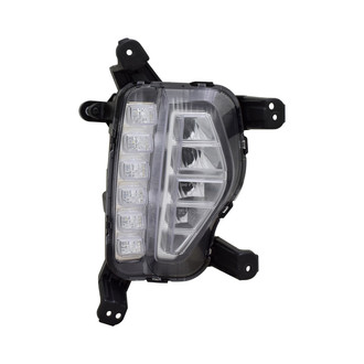 Pacific Best® - Passenger Side Replacement Fog Light (CAPA Certified)
