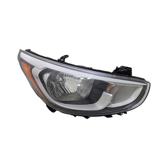 Pacific Best® - Passenger Side Replacement Headlight (CAPA Certified)
