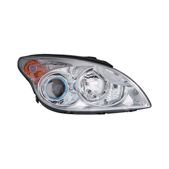 Pacific Best® - Passenger Side Replacement Headlight (CAPA Certified)