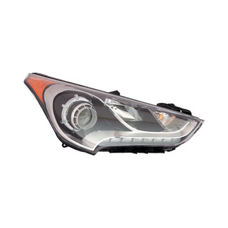 Pacific Best® - Passenger Side Replacement Headlight (CAPA Certified)
